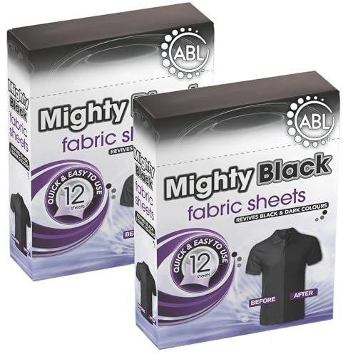 colour Black Color Restorer for Faded Clothes | Revives Dark Colours 2 Pack