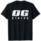 Homme Cadeau original Gangster OG Status Ghetto Hood Hip Hop Rap T-Shirt