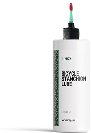 RKNDY Lubricante de horquilla y amortiguador, lubricante de suspensión de bicicleta de alta calidad para eliminar el óxido, la suciedad y los contaminantes de los sellos, asegurando una conducción
