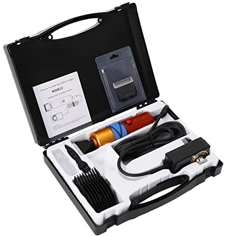 Tondeuse électrique 200 W pour mouton, animaux de compagnie, lapins, alpagas, chèvres, chevaux, ferme, avec mallette