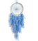 Dreamcatcher, Azul Dream Atrapasueños atrapasueños Hecho a Mano con Plumas para Colgar en la Pared de habitación Infantil para niñas y niños decoración del hogar