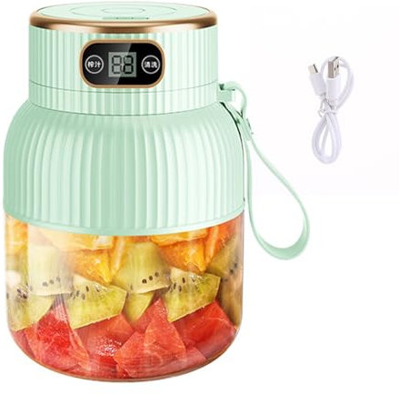 600ml Portatile Succhi Maker USB Ricaricabile Juicer Frullatori Juicing Cup Con Potente Motore Per Uso Domestico E Palestra