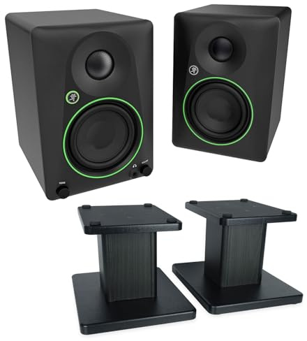 Mackie CR4.5BT Moniteur de studio actif 2 voies haut-parleur Bluetooth avec support Keepdrum