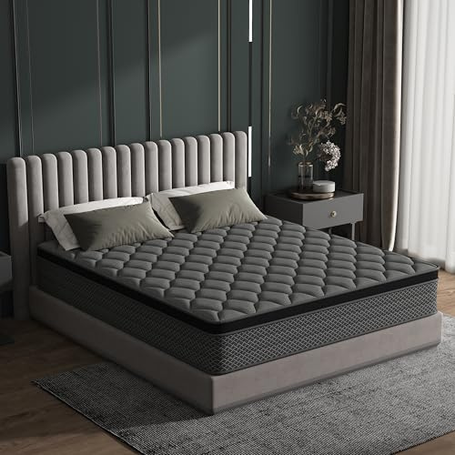 DAJIYUHC Materasso a molle 140 x 200 cm, grado di durezza H3, adatto per bambini e adulti, certificato Öko-Tex, materasso ergonomico a 7 zone, altezza 20 cm