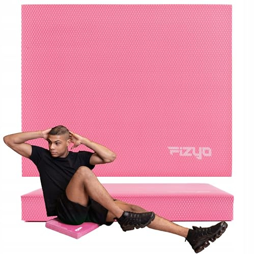 Fizyo Balance Pad Premium, Rutschhemmende Balance-Pad Stabilisierend Weichschaum für Yoga, Fitness, Pilates Balance, Koordination Kissen, Ganzkörper-Training
