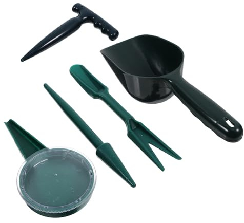 TOYANDONA Herramientas De Jardinería para Sembradoras Pala De Plástico Portátil para Aflojar El Suelo para Plantar Jardines