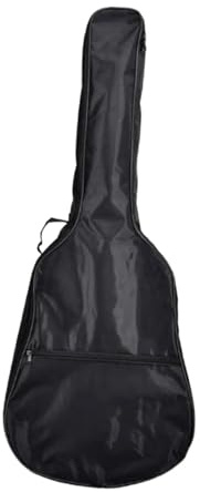 GSXLZ Gitarrentasche Tragbare Reise wasserdichte gepolsterte Gitarrentasche Gitarrenkoffer Akustikgitarrenkoffer(96.5cm)
