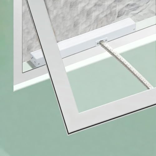 Apri finestra automatico a catena da 24 V, apriscatole motore serra con controller portatile, corsa 300 mm -1000 mm, perfetto for lucernari e prese d'aria sul tetto(400mm)