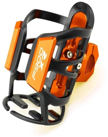 Soporte Bebida Moto Portavasos para F900XR 2018-2023 Portavasos para Motocicleta, Accesorios De Aluminio CNC, Portabotellas(L)