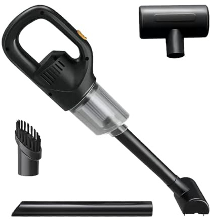 Aspirapolvere per auto – Dispositivo di aspirazione portatile senza fili, potente epilatore di polvere per auto 50.000 Pa, strumento di pulizia multi-superficie, ideale per peli di animali interni