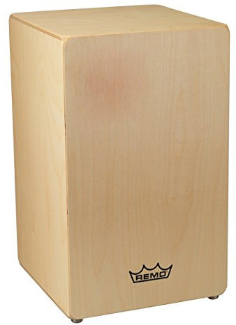 REMO Cajon Dorado Natural Finish, Handtrommel für Drum Circle, Drum