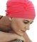 Bathing Cap Raspberry for Women with Chemo Therapy