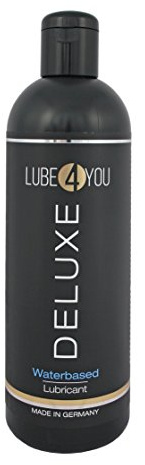 Lube4YOU Deluxe - ergiebiges Gleitmittel / Gleitgel auf Wasserbasis - öl- und parfümfrei - 1000 ml - Made in Germany