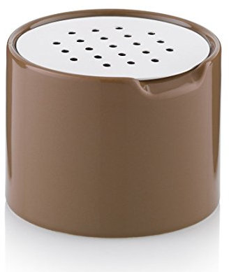 kela Trappola per Mosche della Frutta Fino in Ceramica, Tortora, 6,5 cm, 8,5 cm Ø, Talpa, 8,50x8,50x6,50 cm