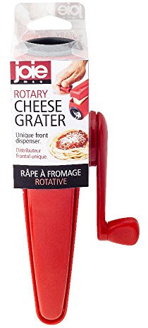 Joie 20778 – Grattugia per Formaggio Rotation, Rosso