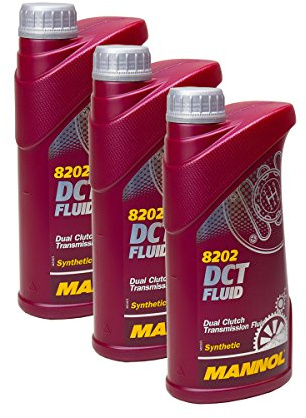3X MANNOL MN8202-1 8202 DCT Fluid Doppelkupplungs-Getriebeöl 1L
