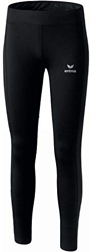 Erima Damen Lange Performance Laufhose (8290705), schwarz, 38