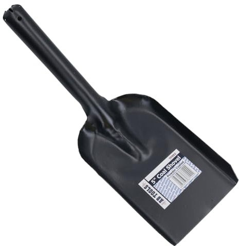 5 Coal Hand Shovel Scoop Fire Stove Ash Household Fireplace Trowel Black
