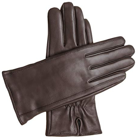 Downholme Vegane Lederhandschuhe für Damen