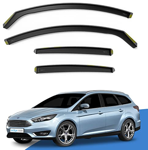 EdgeVisors Wind Deflectors for Ford Focus MK3 ST 5 Door Estate 4pc
