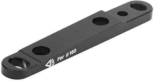 Flat Mount Scheibenbremsadapter Vorne, 140 mm/160 mm Fahrrad Mountainbike Disc Brake Mount Adapter, Ultralight Flat Disc Brake Caliper Mount Adapter Fahrradzubehör