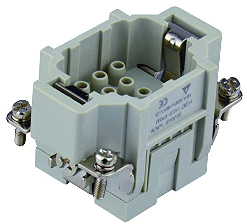 Insert robuste, prise, 10 + PE, 12 AWG, connecteurs résistants, Qté.1 | T2050102101-007