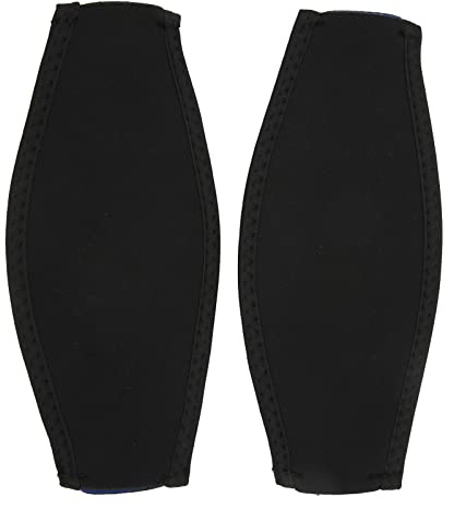 KENANLAN Tauchen Maske Gurt, 2 Stück Tauchmaskenband Schwarzes Neopren Stabilisierendes Sicherheitsschutz Tauchband Maskenband Abdeckung Männer Frauen