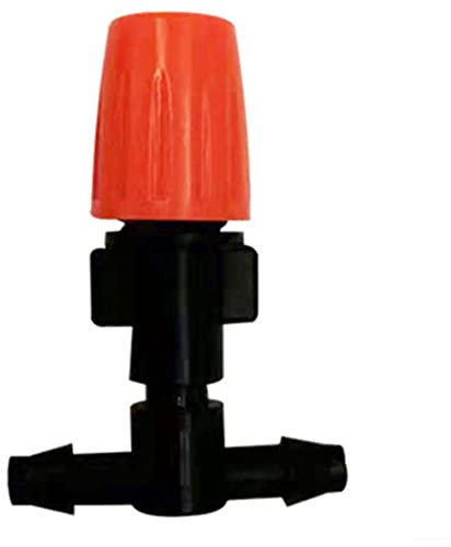 50 Stück Micro Drip verstellbares Bewässerungssystem Bewässerung Sprinkler Emitter Tropfer