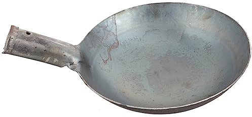 FOMIYES Grosse Cuillère en Fer Tête De Louche Agricole Tasse De Lavage des Cheveux Louche à Soupe e à Shampoing Cuillère à Bain Deau à Eau Le Fer Pelle à Épaissir