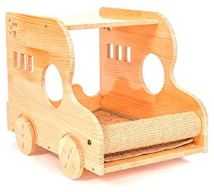 Katzenhaus katzenvilla Das multifunktionale Katzenhaus vom Typ Auto ist for alle Jahreszeiten geeignet und eignet Sich for Wohnzimmer und Büro Katzenhütte
