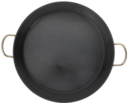 MOLUCKFU Padella Ghisa Antiaderente Con Doppi Manici Padella Per Frittate e Colazione Riscaldamento Veloce e Facile Da Pulire Perfetta Per Uso Domestico e Ristorazione