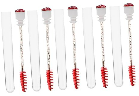 MERRYHAPY 10stücke Wimpernbürsten Mit Transparentem Griff Und Dekorativem Ergonomischer Wimpernkamm Für Natürliches Make-up Finish Einfach Zu Reinigen Geeignet Für Frauen Und Mädchen