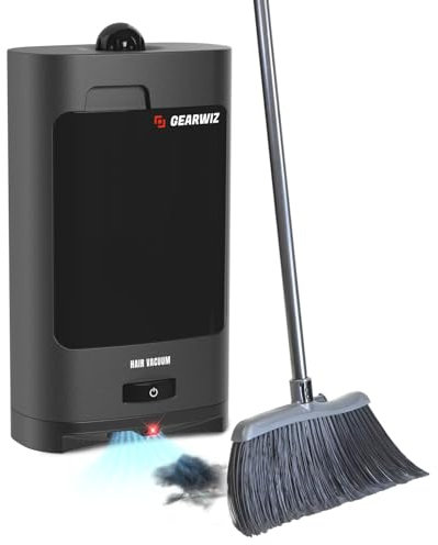 Gearwiz 1400W Touchless Automatic Vacuum Dustpan – Motion Sensor Hands-Free Electric Dustpan for Pet Hair Dirt & Debris – Powerful and Energy Efficient Cleaning Solution for Home Kitchen & Office