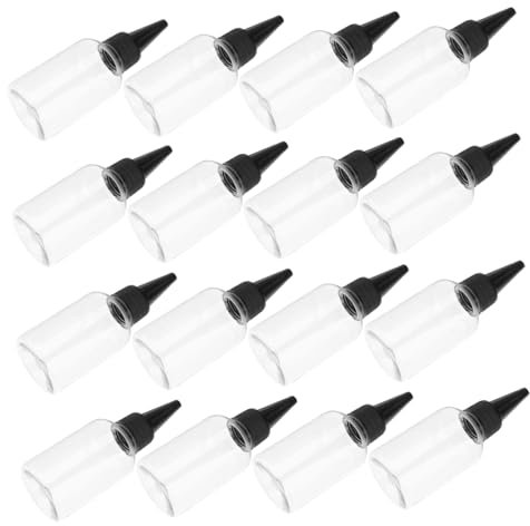 FOMIYES Bouteilles De Vinaigrette Maison En Plastique Blanc De 50 Ml Pour Huile Vinaigre Et Vinaigrette Pour Distribuer Des Lotions Lot De 20 Pièces