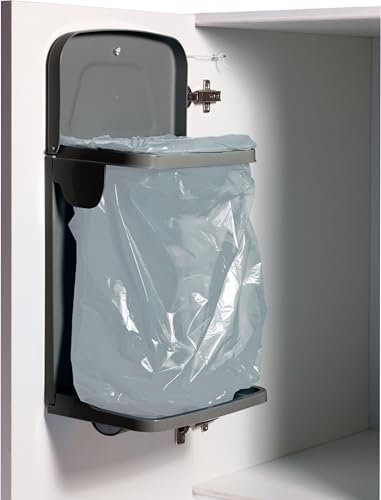 Generico Pattumiera da anta con sollevamento coperchio all'apertura.