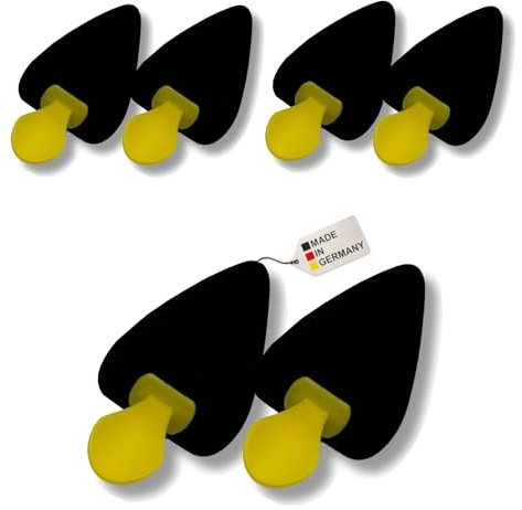 nico Contour Black Schaumstoff Schuhspanner - für hygienische Frische und Formerhaltung - Schuhformer Set aus 3 Paar