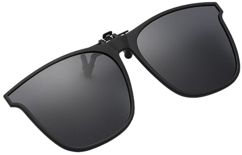 Polariserade Clip On-solglasögon - Eye-Friendly Design, Rejäla Up Solglasögon, Bekväma Polarized Up Körglasögon | Lättviktsglasögon för män kvinnor utomhus