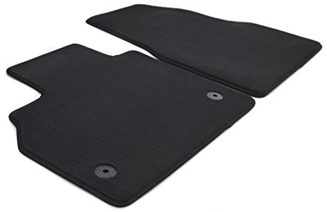 kh Teile Automatten Set (Velour) Fussmatten Original-Qualität 2-teilig schwarz