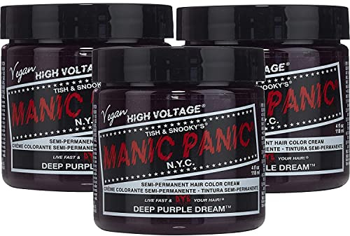 Manic Panic semi-permament couleur Violet foncé 113 g pot