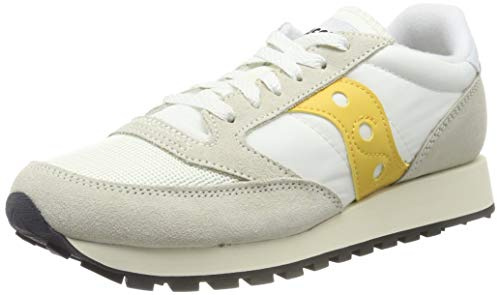 Saucony Jazz Original Vintage, Sneaker Donna, Nero Bianco, 40.5 EU