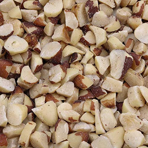 Grape Tree Snapped Brazil Nuts 1kg. Raw Broken Brazil Nuts Perfect For Snacking, Baking And Adding Texture To Smoothies. Ideal For Keto Snacking and A Source Of Protein And Selenium