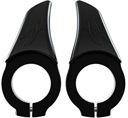 iSpchen 2 Stück Fahrrad Lenker Griffe Lenkerende Fahrrad Anti-Rutsch Lenker Ende Mountain Bike MTB Lenker Handgriffe Lenkerzusatzgriff Fahrradzubehör für 22,2mm Griff