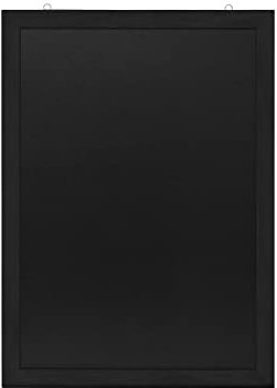 EUROPEL Tableau noir, Tableau Mural Cadre, Écriture au Marqueur-craie, pour la Maison, Cuisine, Bureau, École, Bar, Décoration d'Événements Festifs, Ardoise Pense-bête, Message, Publicité (60x84cm)