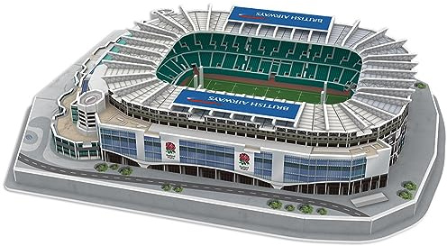 Pro Lion 3D-Puzzle von Twickenham Stadion - 105 Teile | Heimat des englischen Rugby | England Rugby Puzzle Geschenke für Erwachsene & Kinder ab 8 Jahren | Spiele für kreative Fans