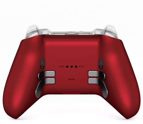 eXtremeRate Coque Manette pour Xbox Elite Series 2, Coque Arrière de Remplacement pour Xbox Elite Series 2 Core Modèle 1797, Pas Controller, Noir
