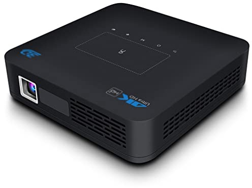 YADECL P15 Mini proyector DLP - Compatible con video de bolsillo portátil Android Home Theater Proyector 3D