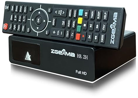 Full HD Satellite + Cavo/Terrestrial TV Receiver ZGEMMA H8 2H DVB S2X + DVB C/T2 Free to Air