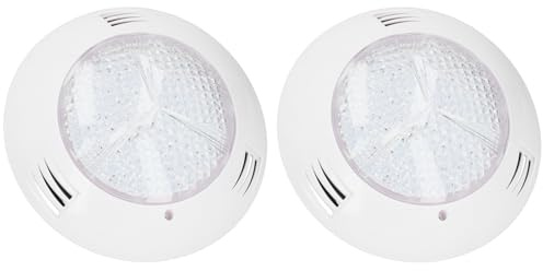 Haofy 2 Stück 35 W AC12V Pool-Lichter, Tauchfähige LED-Lichter mit Fernbedienung, IP68 -Unterwasser-Pool-Lichter für Bodeneinbau-Pool-Badeparty