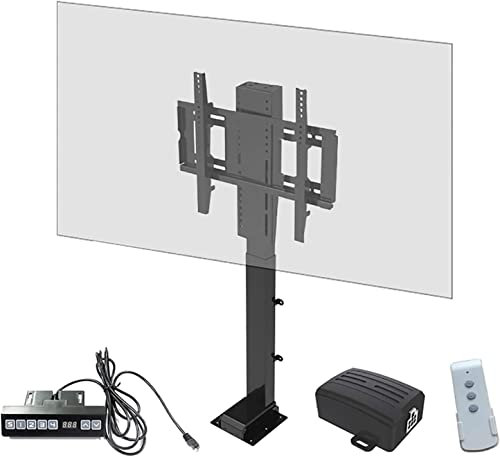 LLHTTDMBDFC Supporto TV Motorizzato, Sollevatore TV motorizzato for Montaggio a Parete for TV, Staffa TV con Sollevamento Automatico for Ufficio Domestico, Adatto for Display a LED da 24-42 Pollici