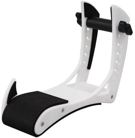 Verstellbare Gitarrenfußstütze [30-50cm] - Ergonomischer Anti-Rutsch Fußschemel für E-Gitarre, Akustik & Klassik | Höhenverstellbar, Rutschfester Schaumstoff | Gitarrenzubehör & Fußbank